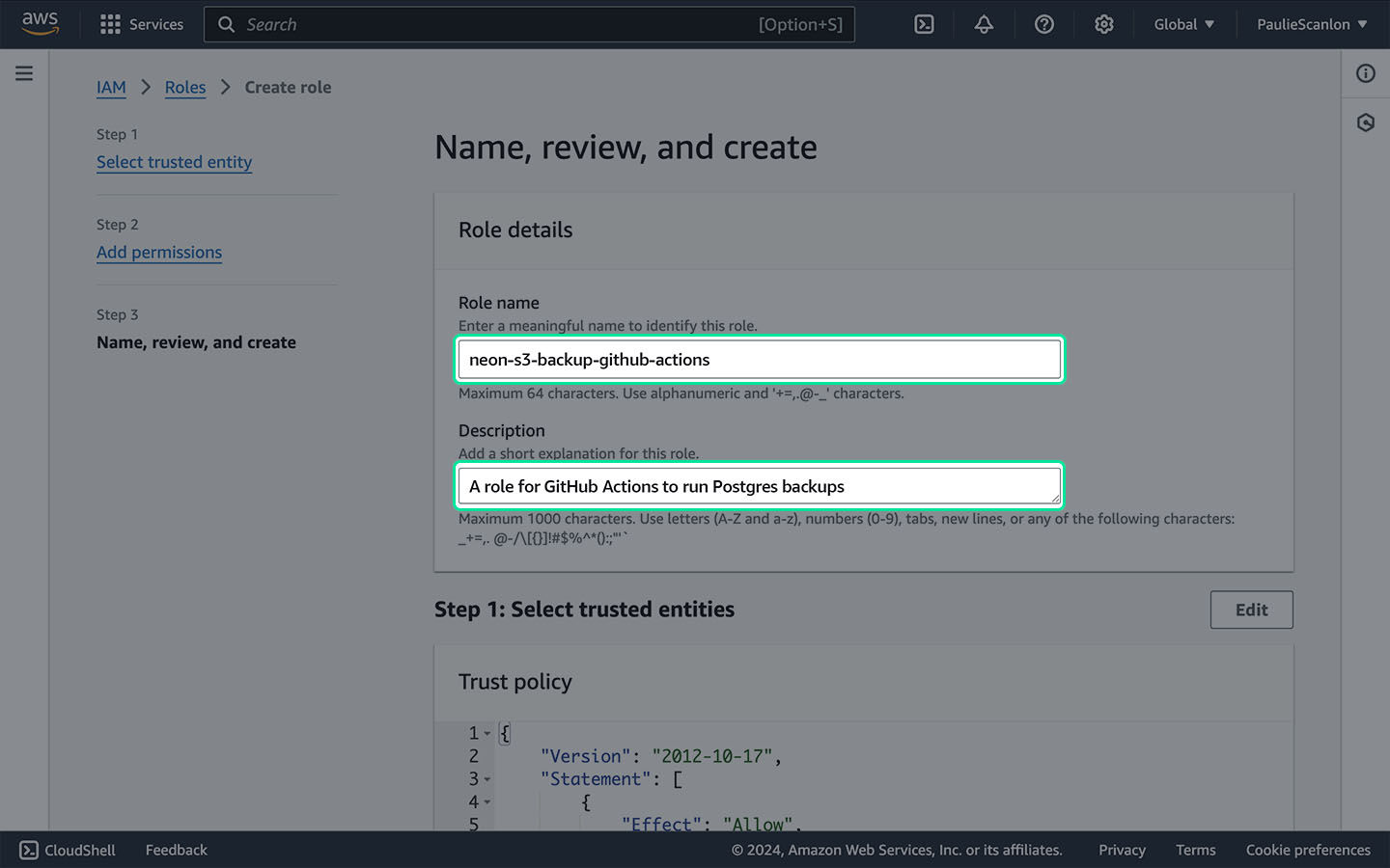 AWS Trust Identity 3