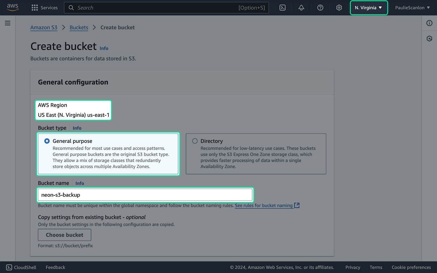AWS S3 Bucket