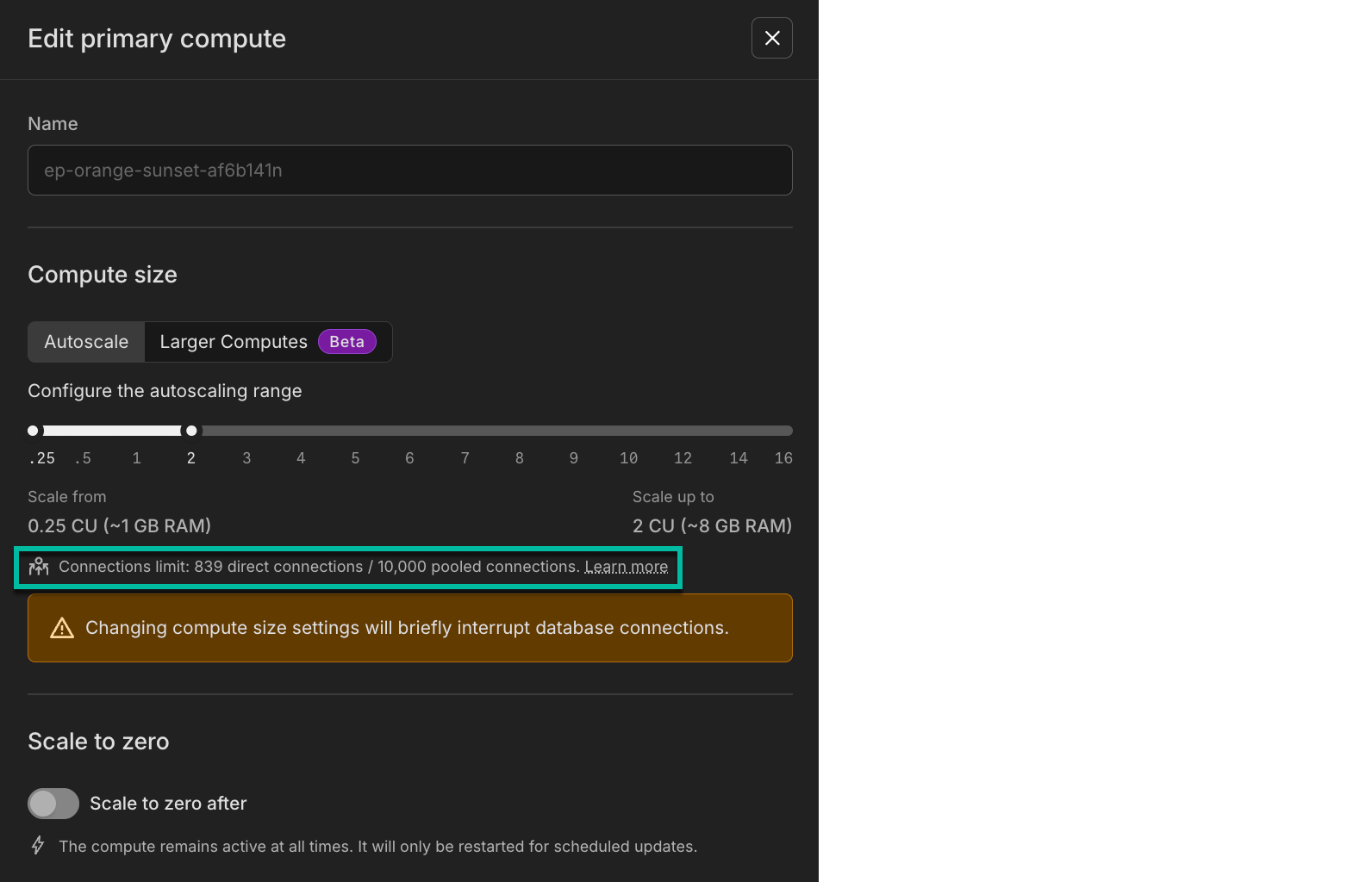 max\_connections calculator